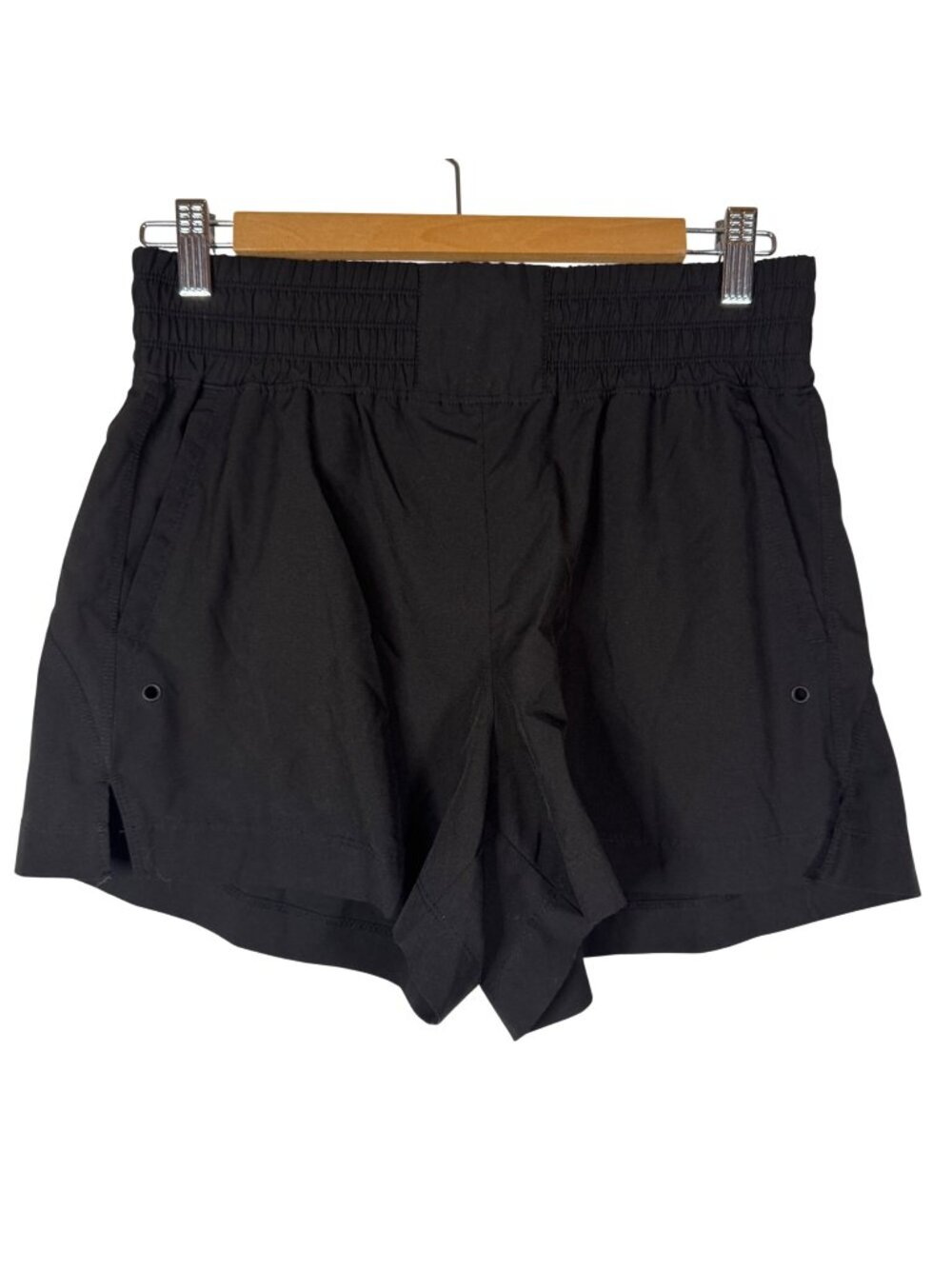 StretchTech Small Black Quick Dry Athletic Shorts Sporty Minimalist